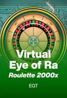 Virtual Eye of Ra Roulette 2000x
